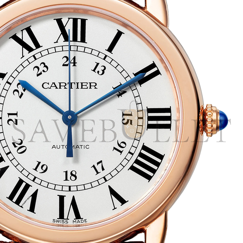 CARTIER RONDE SOLO DE CARTIER WATCH 36MM W2RN0008 CARTIER RONDE SOLO DE CARTIER WATCH 36MM W2RN0008
